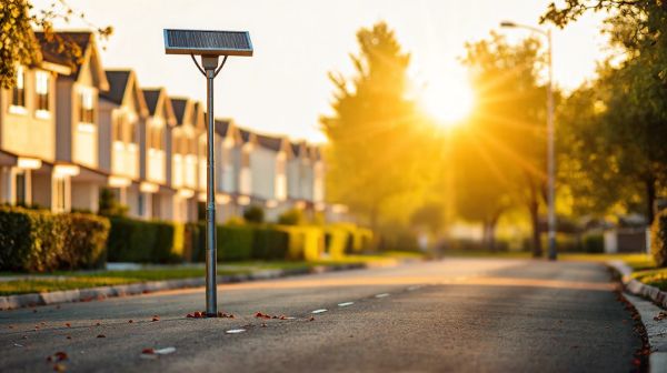 Top 5 raisons d'adopter un lampadaire solaire pour vos routes
